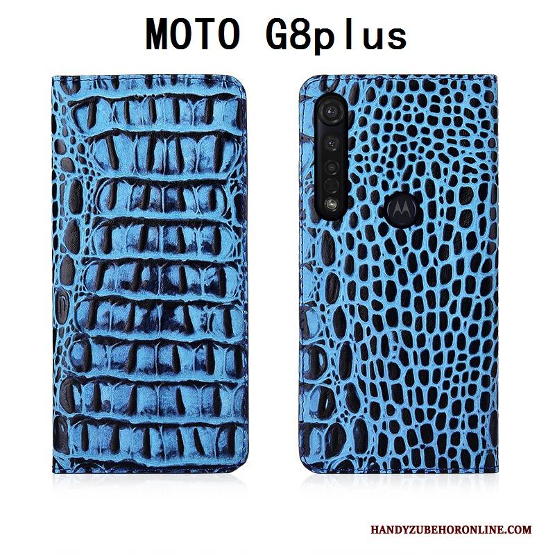 Hülle Moto G8 Plus Schutz Handyhüllen Anti-sturz, Case Moto G8 Plus Taschen