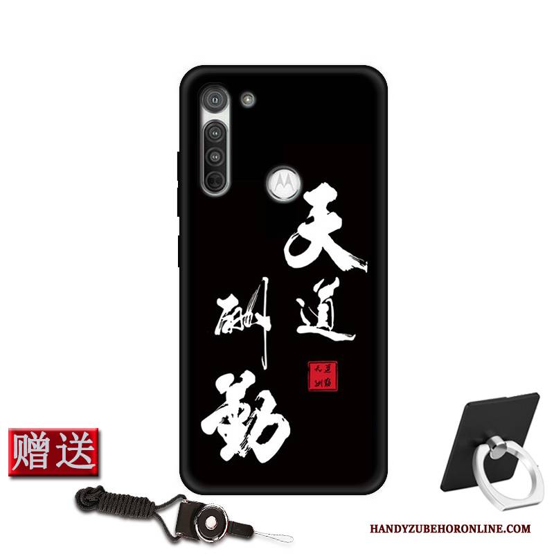 Hülle Moto G8 Power Kreativ Nette Angepasst, Case Moto G8 Power Silikon Rot Neu