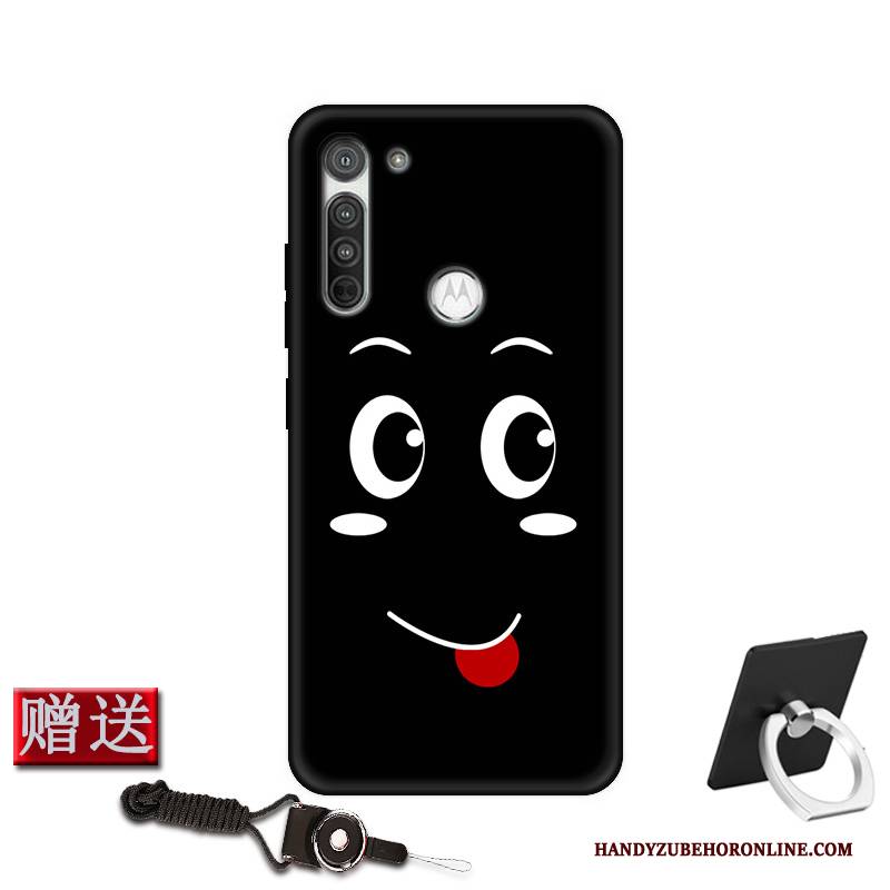 Hülle Moto G8 Power Kreativ Nette Angepasst, Case Moto G8 Power Silikon Rot Neu