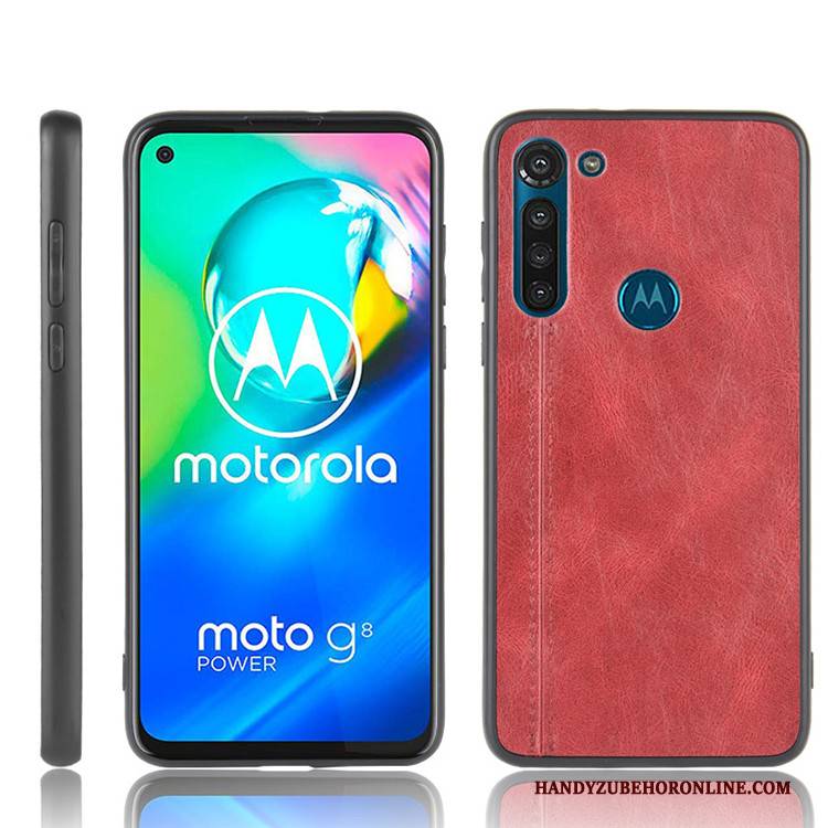 Hülle Moto G8 Power Taschen Schwarz Trendmarke, Case Moto G8 Power Schutz Schwer Handyhüllen