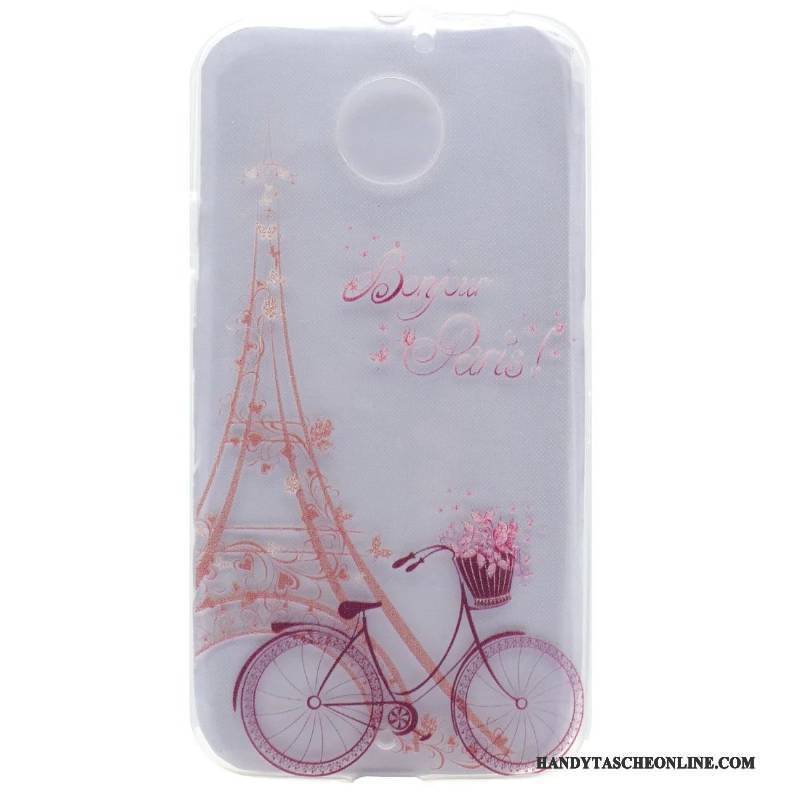 Hülle Moto X Silikon Handyhüllen Rosa, Case Moto X Taschen Schlank Transparent