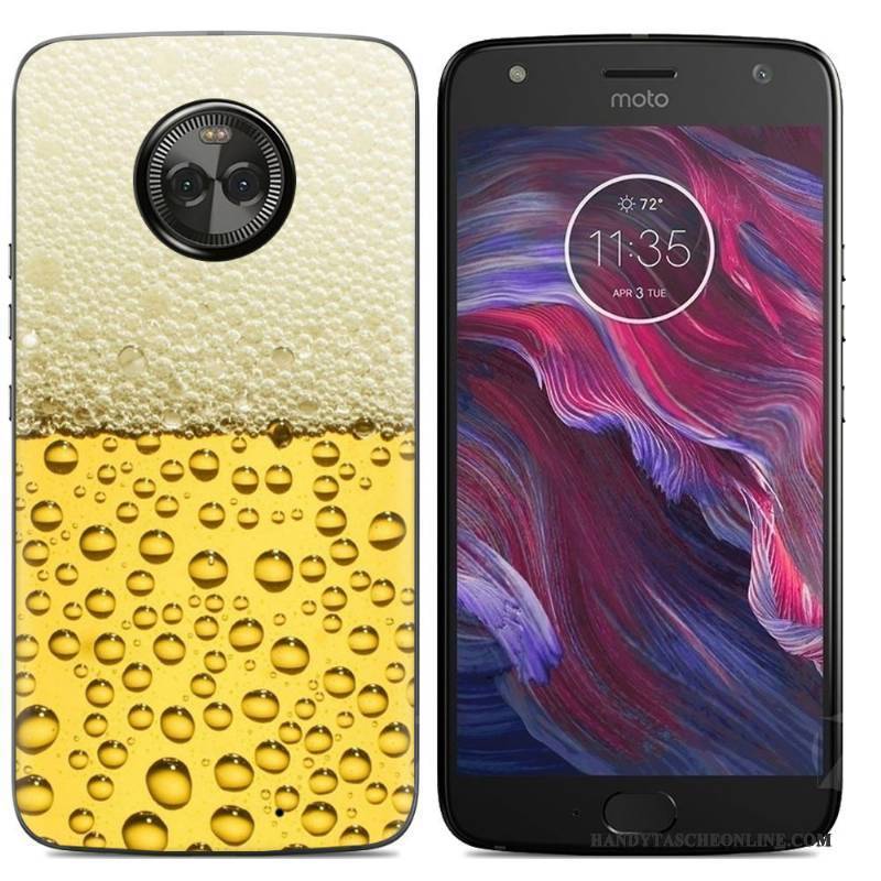 Hülle Moto X4 Gemalt Neu Schlussverkauf, Case Moto X4 Kreativ Handyhüllen