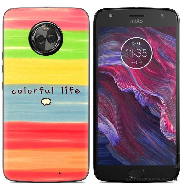 Hülle Moto X4 Gemalt Neu Schlussverkauf, Case Moto X4 Kreativ Handyhüllen