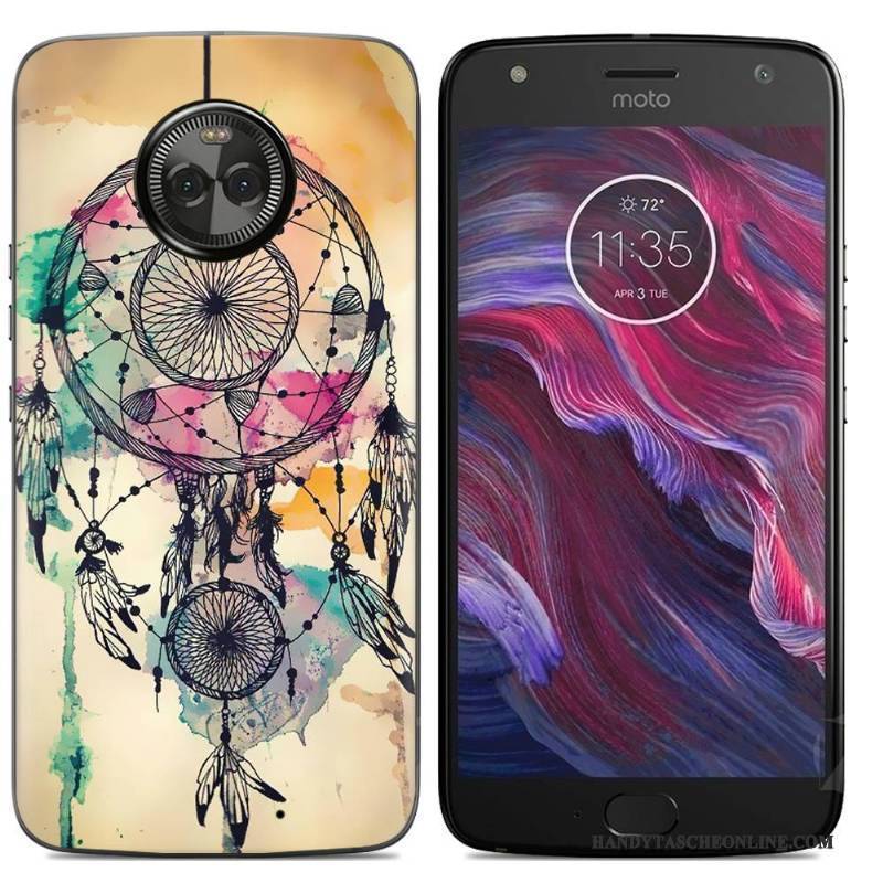 Hülle Moto X4 Kreativ Handyhüllen, Case Moto X4 Weiche