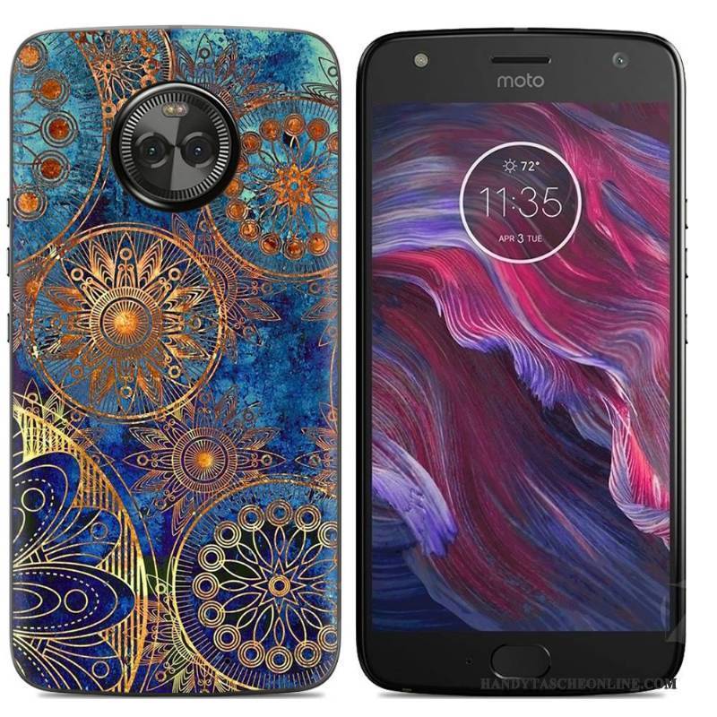 Hülle Moto X4 Kreativ Handyhüllen, Case Moto X4 Weiche