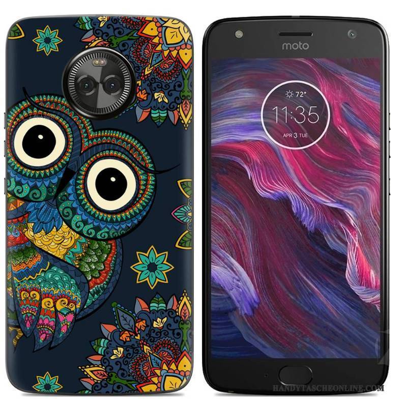 Hülle Moto X4 Kreativ Handyhüllen, Case Moto X4 Weiche