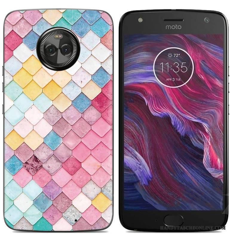 Hülle Moto X4 Kreativ Handyhüllen, Case Moto X4 Weiche