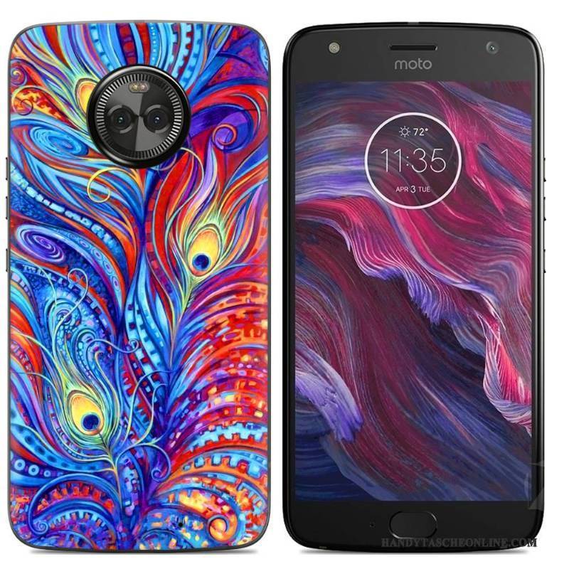 Hülle Moto X4 Kreativ Handyhüllen, Case Moto X4 Weiche