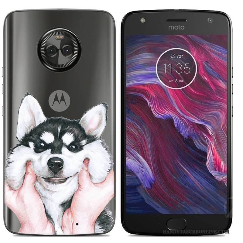 Hülle Moto X4 Kreativ Handyhüllen, Case Moto X4 Weiche