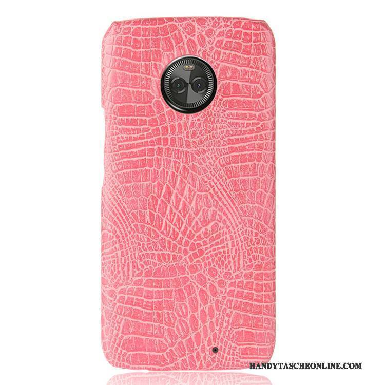 Hülle Moto X4 Schutz Schwer Rosa, Case Moto X4 Hintere Abdeckung Lichtfarbe