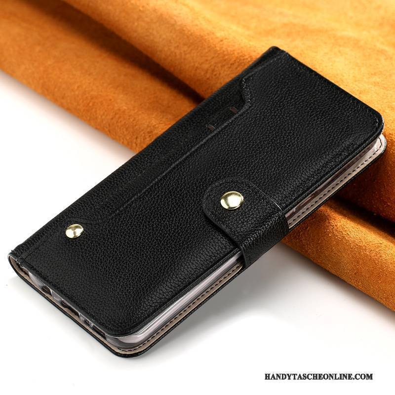 Hülle Moto Z Play Lederhülle Gold Handyhüllen, Case Moto Z Play Folio