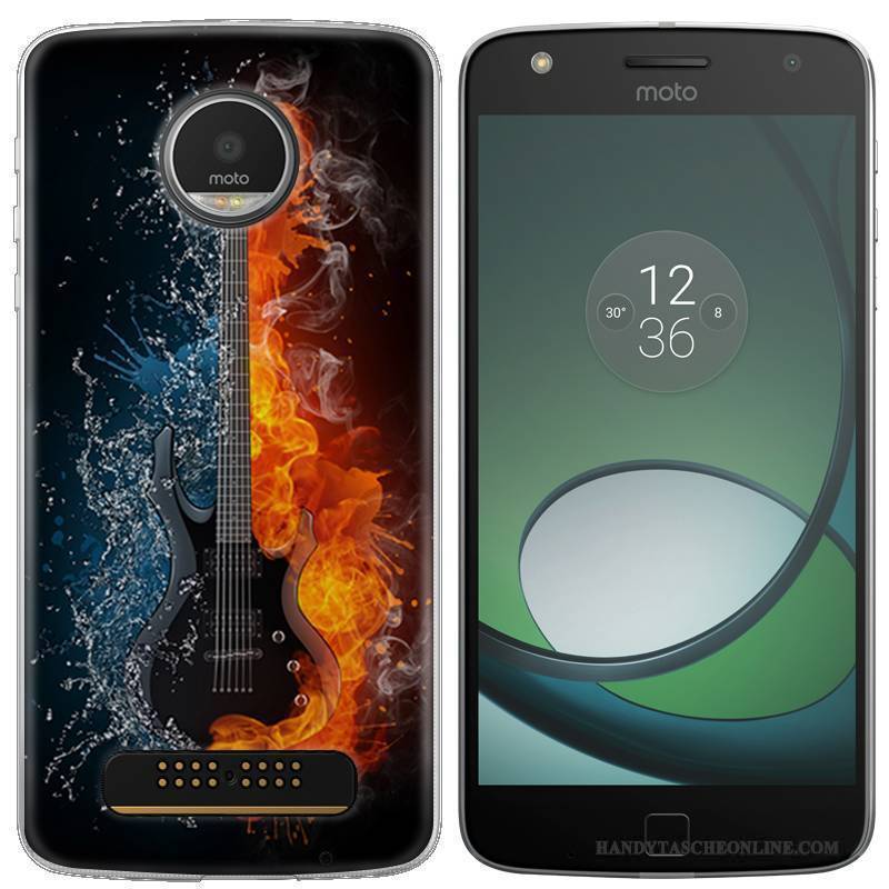 Hülle Moto Z Play Schutz Handyhüllen Grau, Case Moto Z Play