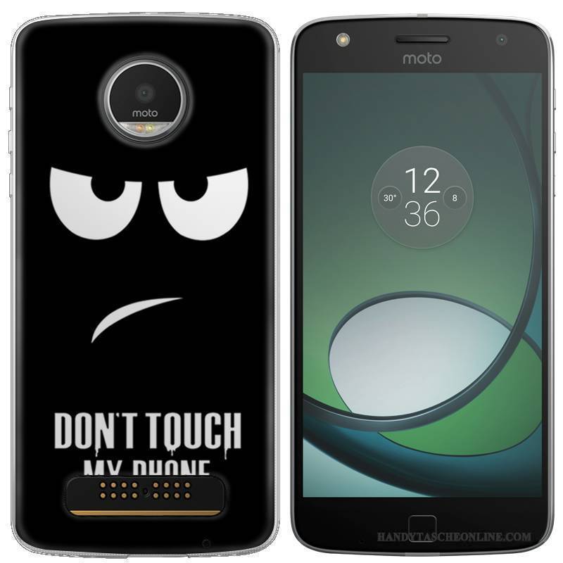 Hülle Moto Z Play Schutz Handyhüllen Grau, Case Moto Z Play