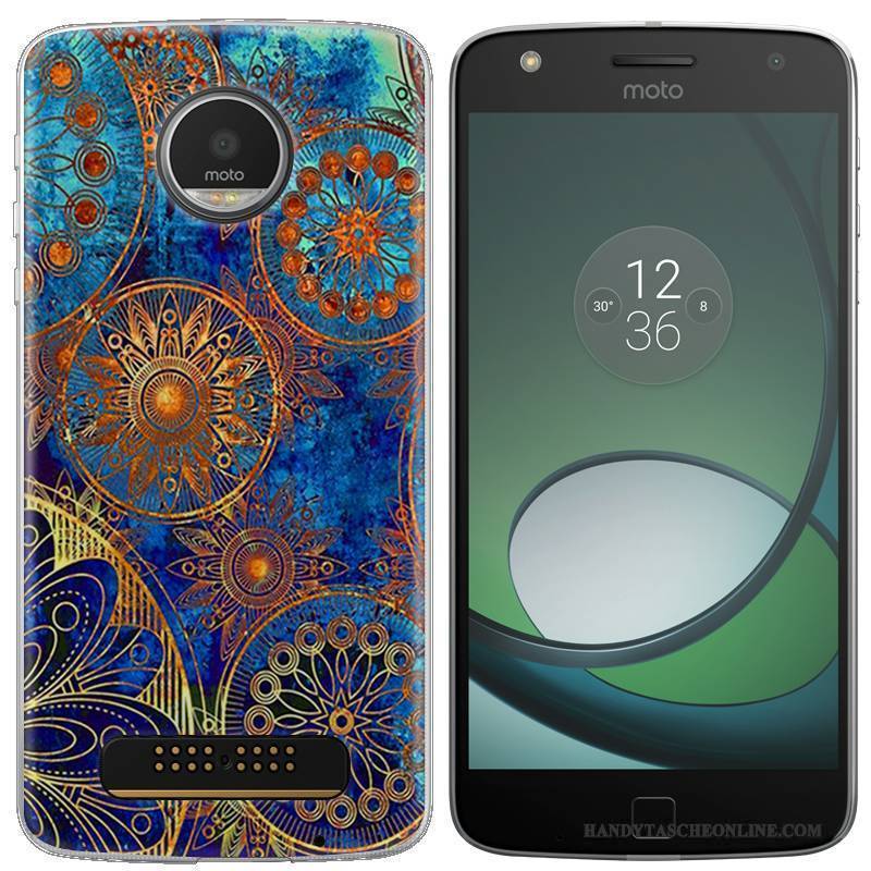 Hülle Moto Z Play Schutz Handyhüllen Grau, Case Moto Z Play