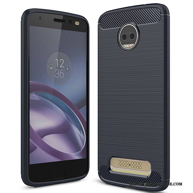 Hülle Moto Z2 Force Edition Schutz Grau Handyhüllen, Case Moto Z2 Force Edition Weiche