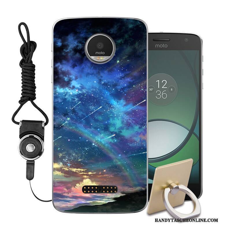 Hülle Moto Z2 Play Schutz Handyhüllen Lila, Case Moto Z2 Play