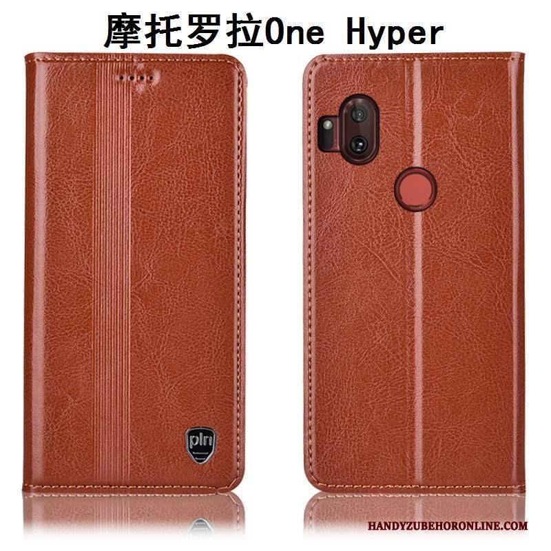 Hülle Motorola One Hyper Schutz Rot Handyhüllen, Case Motorola One Hyper Taschen