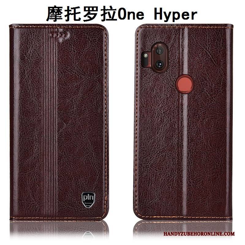 Hülle Motorola One Hyper Schutz Rot Handyhüllen, Case Motorola One Hyper Taschen