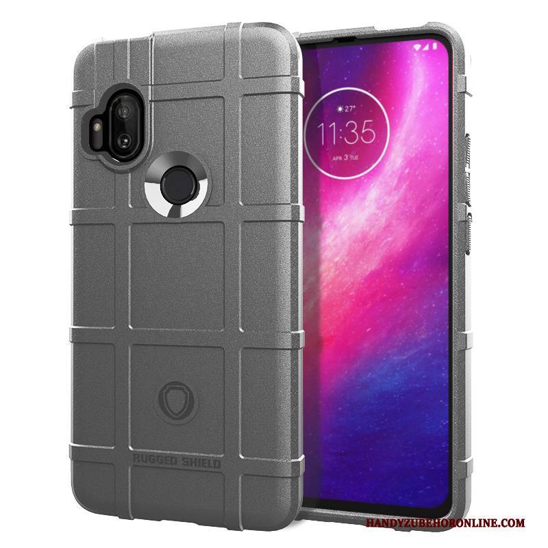 Hülle Motorola One Hyper Taschen Handyhüllen Anti-sturz, Case Motorola One Hyper Schutz Einfach