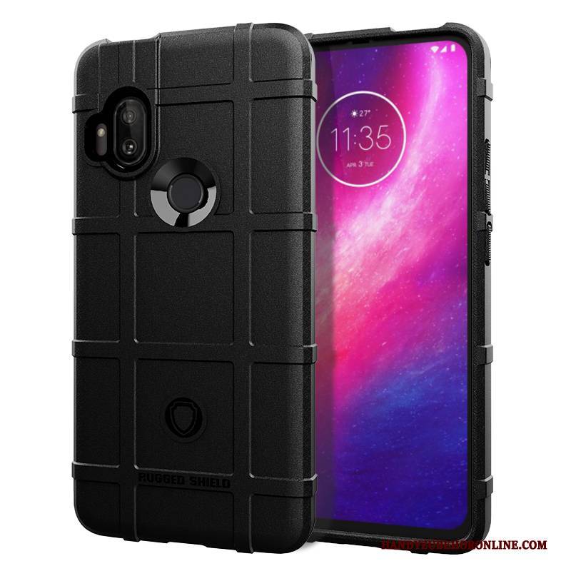 Hülle Motorola One Hyper Taschen Handyhüllen Anti-sturz, Case Motorola One Hyper Schutz Einfach