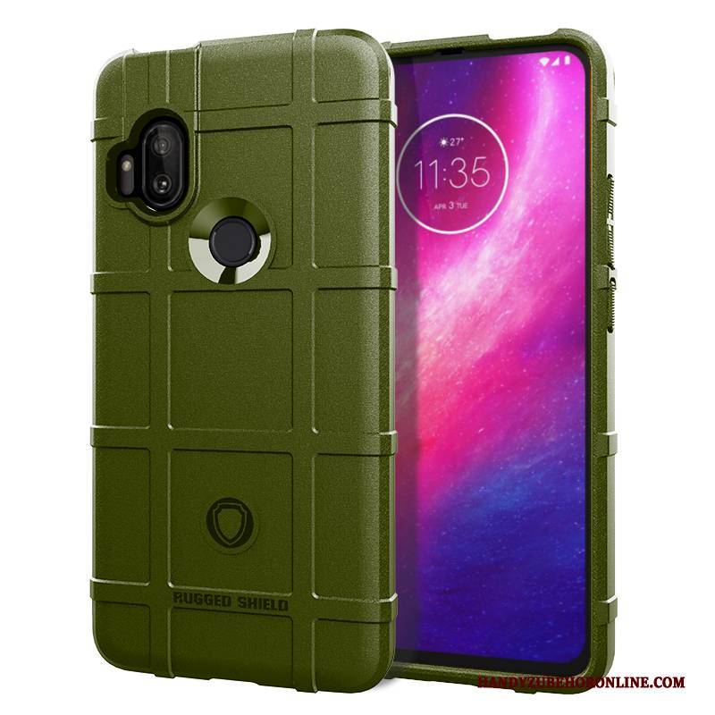 Hülle Motorola One Hyper Taschen Handyhüllen Anti-sturz, Case Motorola One Hyper Schutz Einfach