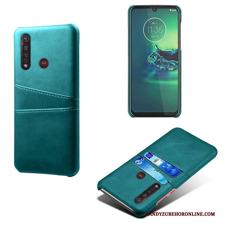 Hülle Motorola One Macro Taschen Muster Handyhüllen, Case Motorola One Macro Kuh Karte