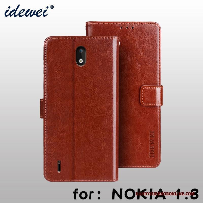 Hülle Nokia 1.3 Folio Karte, Case Nokia 1.3 Geldbörse