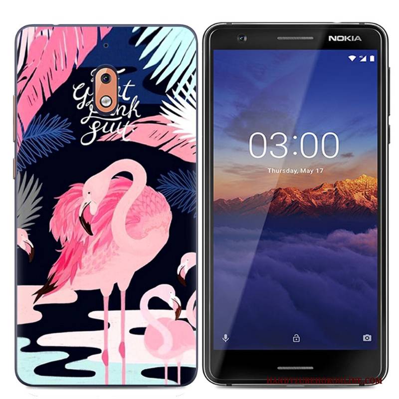 Hülle Nokia 2.1 Gemalt Handyhüllen Neu, Case Nokia 2.1 Kreativ Blau