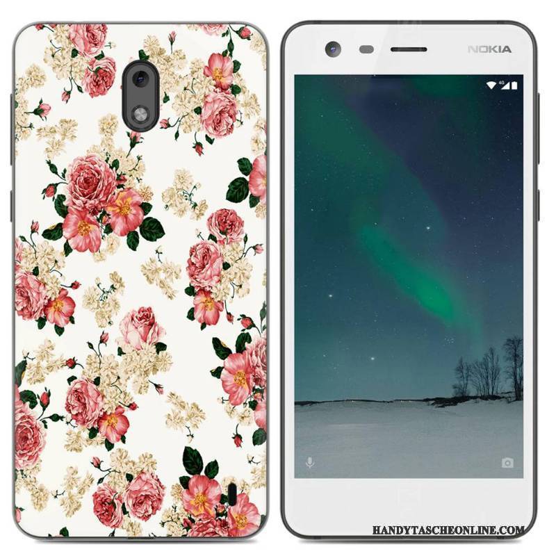 Hülle Nokia 2 Silikon Pu Handyhüllen, Case Nokia 2 Taschen Gelb Trend