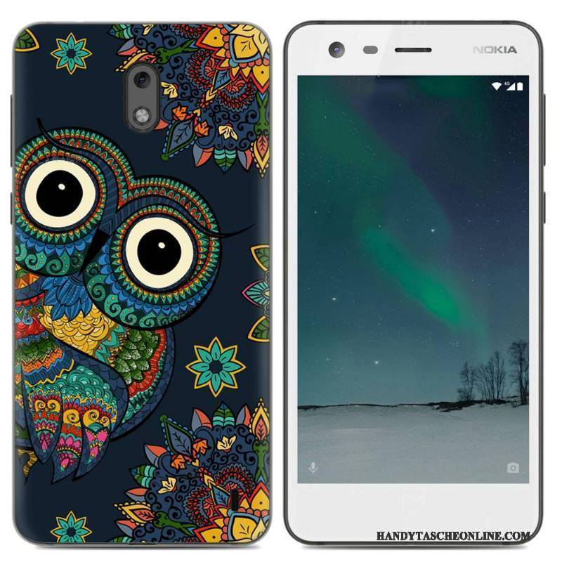 Hülle Nokia 2 Silikon Pu Handyhüllen, Case Nokia 2 Taschen Gelb Trend