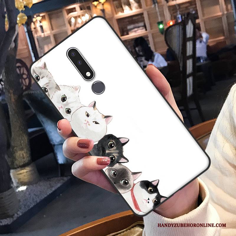 Hülle Nokia 3.1 Plus Schutz Handyhüllen Grün, Case Nokia 3.1 Plus Nette