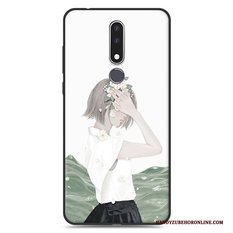 Hülle Nokia 3.1 Plus Taschen Trend Licht, Case Nokia 3.1 Plus Silikon Handyhüllen Hängende Verzierungen