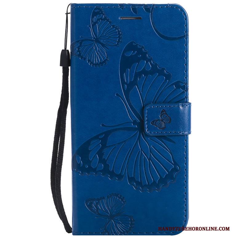 Hülle Nokia 3.2 Silikon Blumen Schmetterling, Case Nokia 3.2 Taschen Handyhüllen Rosa