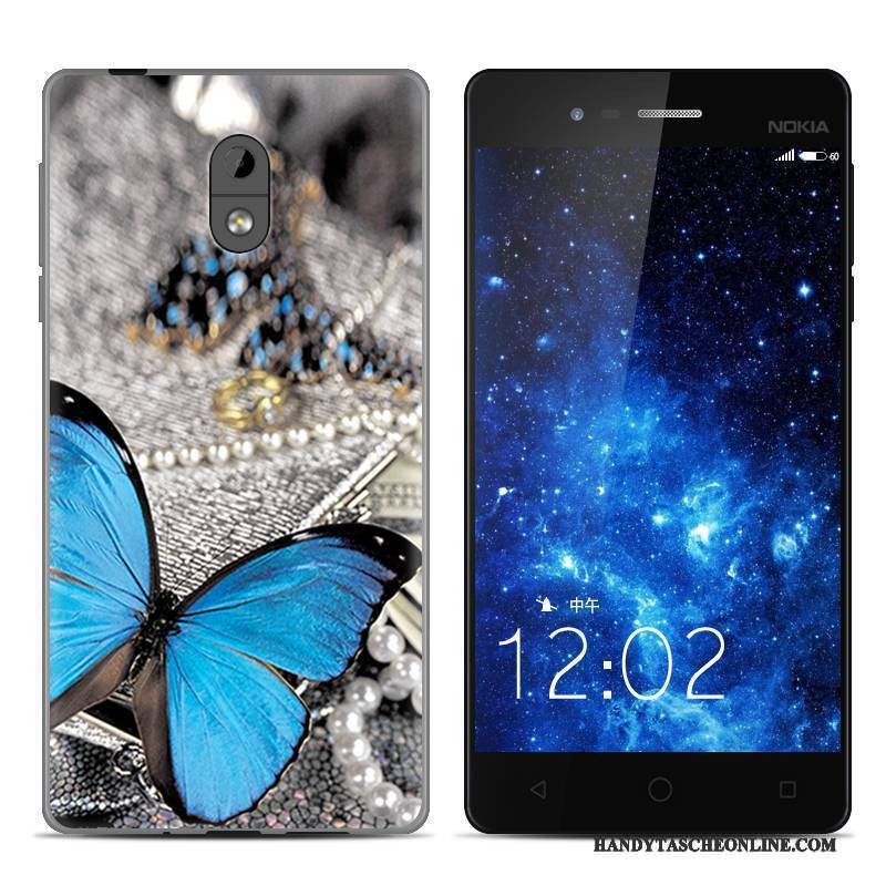 Hülle Nokia 3 Kreativ Leopard Handyhüllen, Case Nokia 3 Schutz Transparent Trend