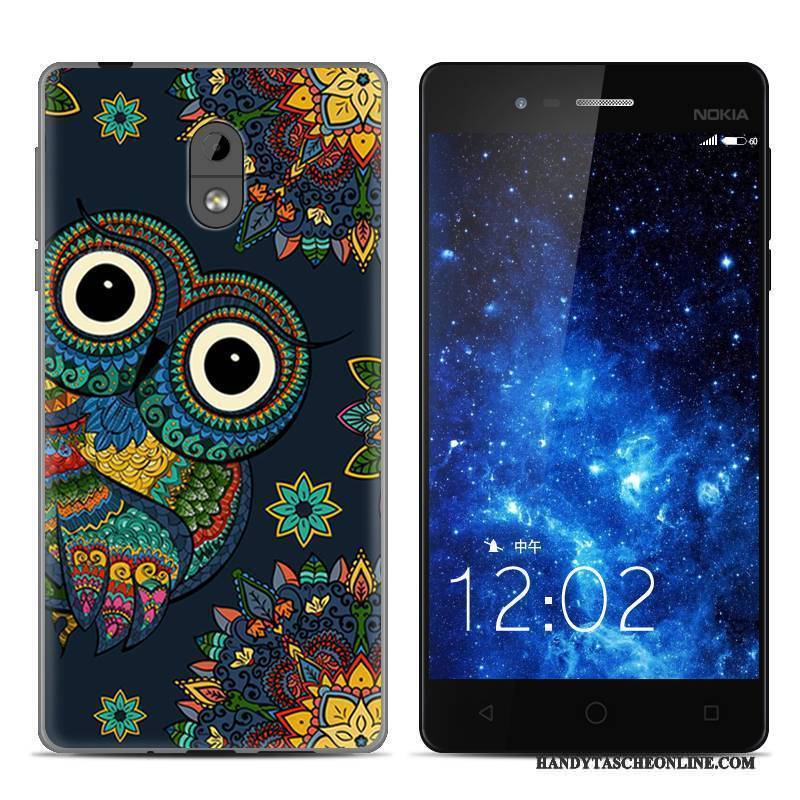 Hülle Nokia 3 Kreativ Leopard Handyhüllen, Case Nokia 3 Schutz Transparent Trend