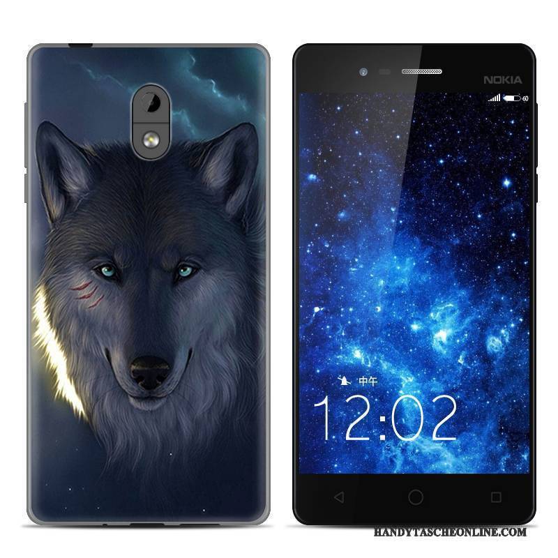 Hülle Nokia 3 Kreativ Leopard Handyhüllen, Case Nokia 3 Schutz Transparent Trend