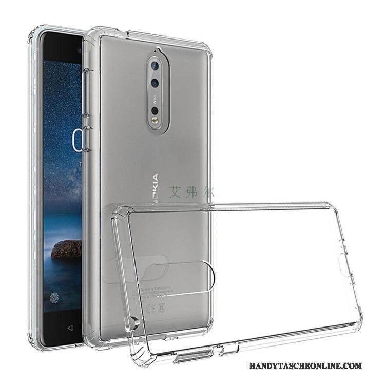 Hülle Nokia 3 Weiche Anti-sturz Schwarz, Case Nokia 3 Handyhüllen Transparent