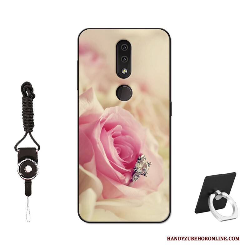 Hülle Nokia 4.2 Taschen Handyhüllen Rosa, Case Nokia 4.2 Silikon