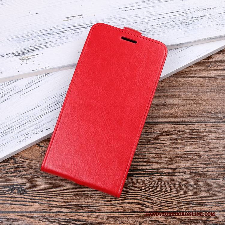 Hülle Nokia 5.1 Plus Lederhülle Handyhüllen Schwarz, Case Nokia 5.1 Plus Folio Karte