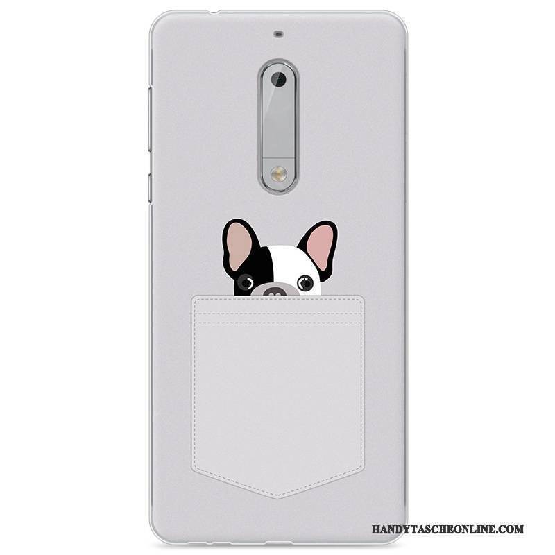 Hülle Nokia 5 Karikatur Nette Rosa, Case Nokia 5 Weiche Handyhüllen Trend