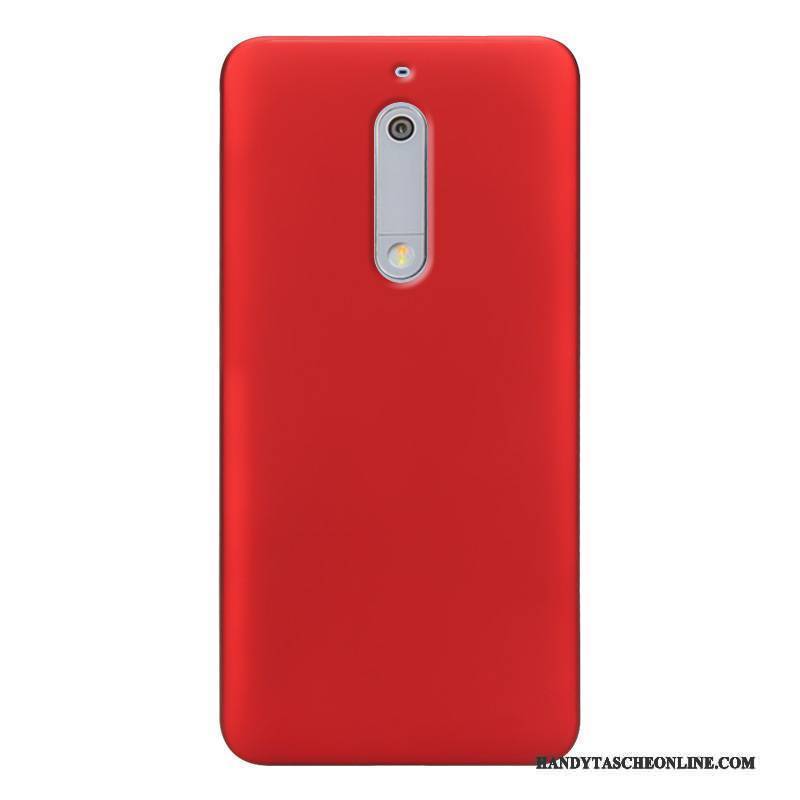 Hülle Nokia 5 Schutz Blau Farbe, Case Nokia 5 Nubuck Dünne