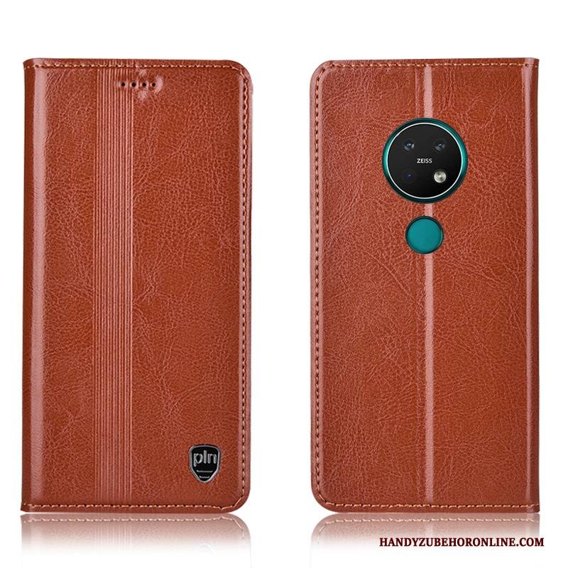 Hülle Nokia 6.2 Folio Rot Handyhüllen, Case Nokia 6.2 Taschen Anti-sturz