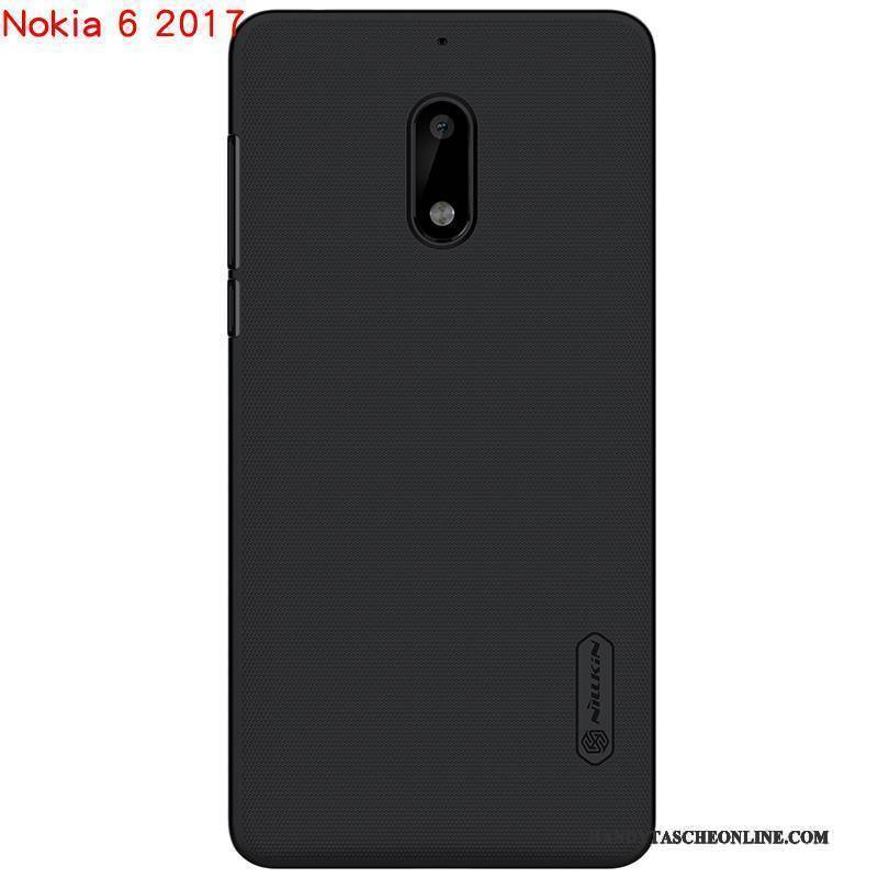 Hülle Nokia 6 Schutz Gold Schwarz, Case Nokia 6 Schwer Handyhüllen