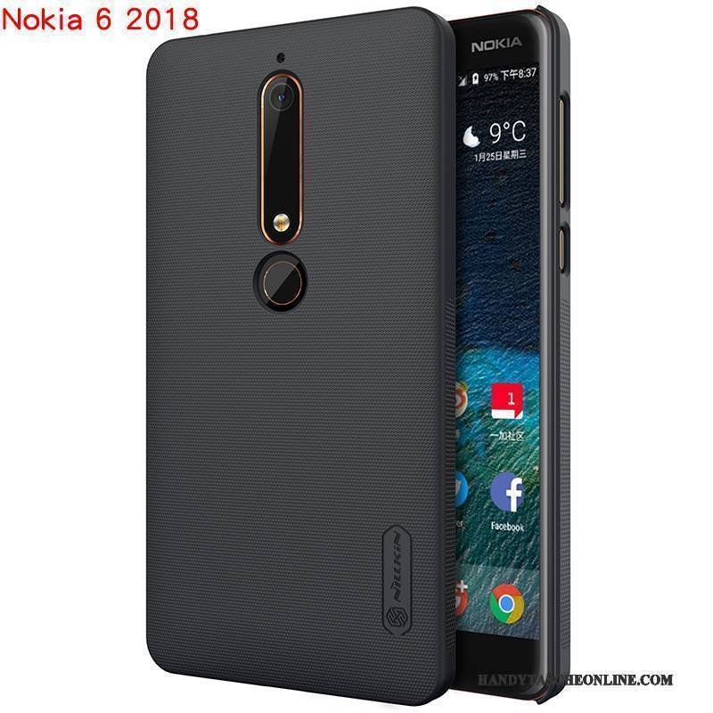 Hülle Nokia 6 Schutz Gold Schwarz, Case Nokia 6 Schwer Handyhüllen