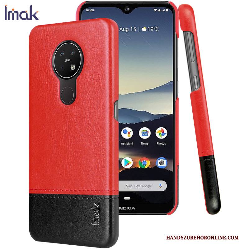 Hülle Nokia 7.2 Leder Business Handyhüllen, Case Nokia 7.2 Schutz Anti-sturz Neu