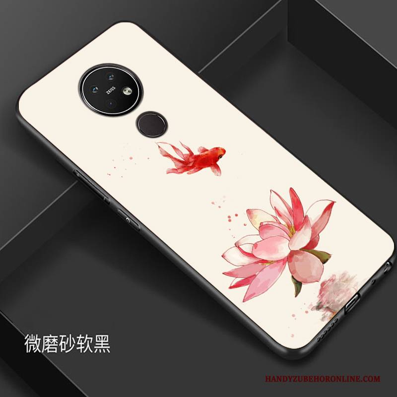 Hülle Nokia 7.2 Taschen Einfach Handyhüllen, Case Nokia 7.2 Schutz Chinesische Art Persönlichkeit