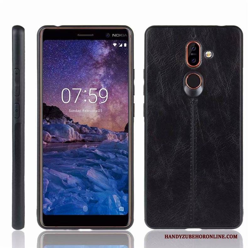 Hülle Nokia 7 Plus Schutz Blau Anti-sturz, Case Nokia 7 Plus Handyhüllen