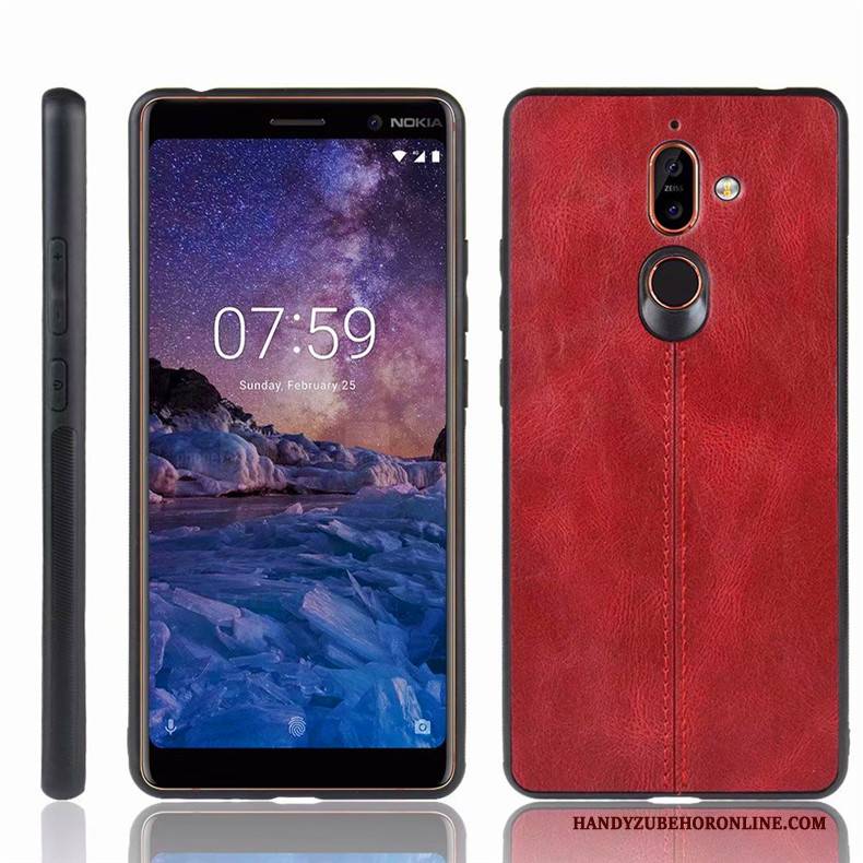 Hülle Nokia 7 Plus Schutz Blau Anti-sturz, Case Nokia 7 Plus Handyhüllen