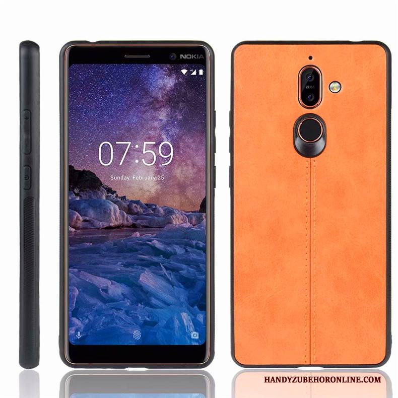 Hülle Nokia 7 Plus Schutz Blau Anti-sturz, Case Nokia 7 Plus Handyhüllen