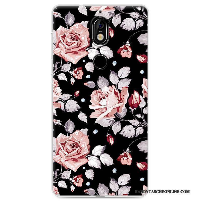 Hülle Nokia 7 Silikon Trend Handyhüllen, Case Nokia 7 Taschen Rosa Anti-sturz